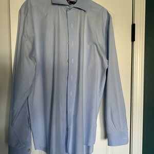 Vineyard Vines Cooper Shirt - Size M Men's Light Blue Dress Shirt
